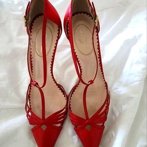 SJP "Carrie" Leathwr heel